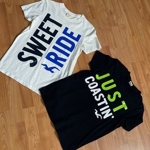 Great Hollister tee bundle ☀️